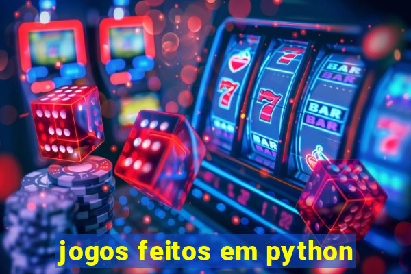 jogos feitos em python